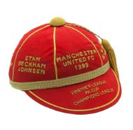 Picture of Manchester United FC 1999 Treble Commemorative Honours Cap