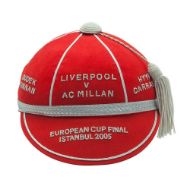 Picture of Liverpool v AC Milan 2005 Champions League Commemorative Honours Cap