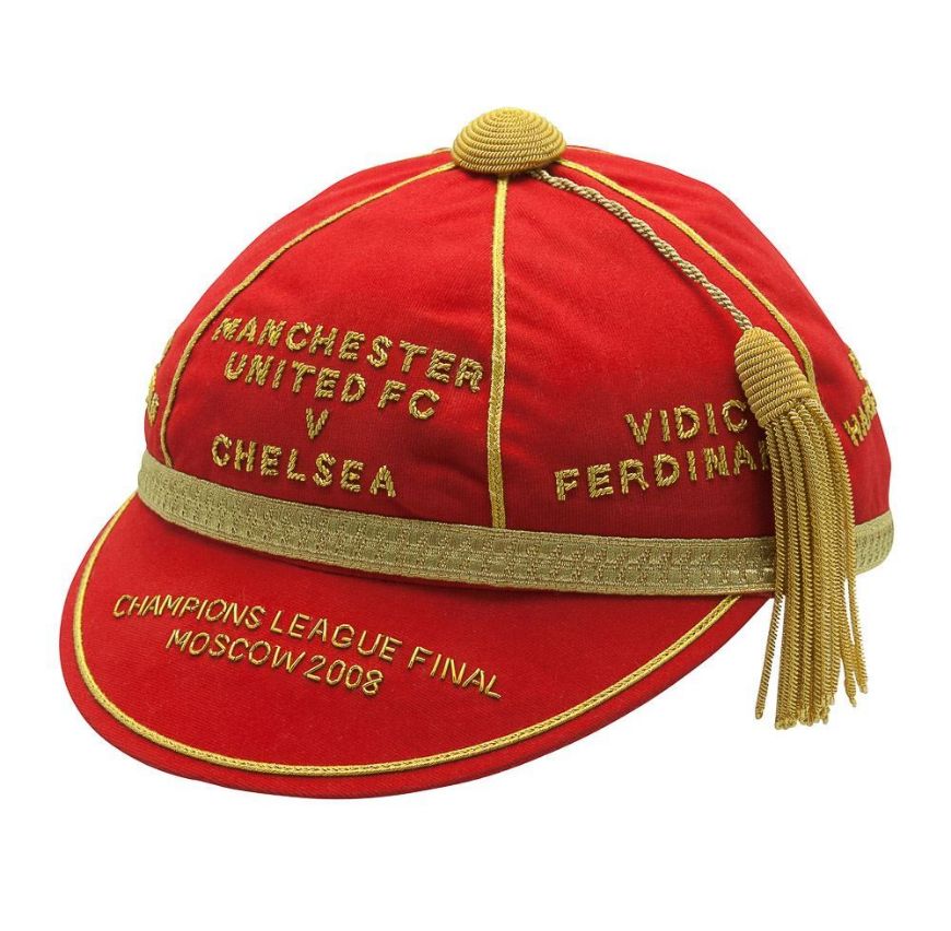 Picture of Manchester United FC v Chelsea 2008 Champions League Commemerative Honours Cap