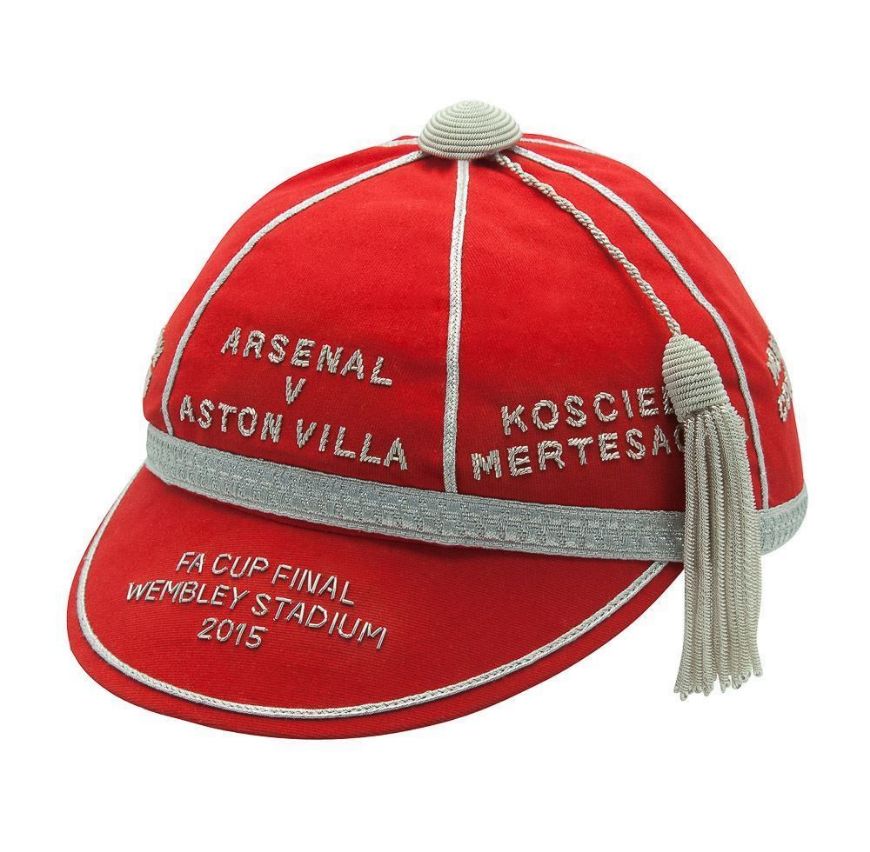 Picture of Arsenal v Aston villa 2015 FA Cup Commemorative Honours Cap