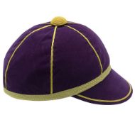 Picture of Honours Cap Purple With Gold Trim