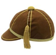 Picture of Honours Cap Brown With Gold Trim