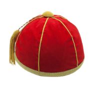 Picture of Honours Cap Red With Gold Trim