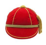 Picture of Honours Cap Red With Gold Trim