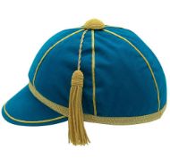 Picture of Honours Cap Pale Blue With Gold Trim