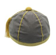 Picture of Honours Cap Warm Grey With Gold Trim