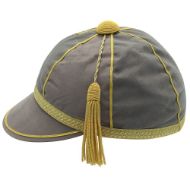 Picture of Honours Cap Warm Grey With Gold Trim