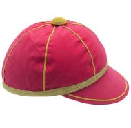 Picture of Honours Cap Cerise Pink With Gold Trim