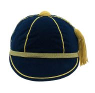 Picture of Honours Cap Navy With Gold Trim