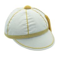 Picture of Honours Cap White With Gold Trim