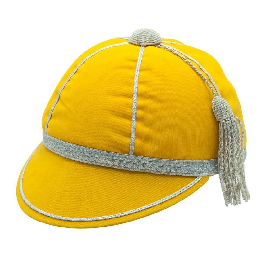 Picture of Honours Cap Light Gold With Silver Trim