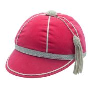 Picture of Honours Cap Cerise Pink With Silver Trim