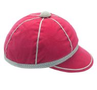 Picture of Honours Cap Cerise Pink With Silver Trim