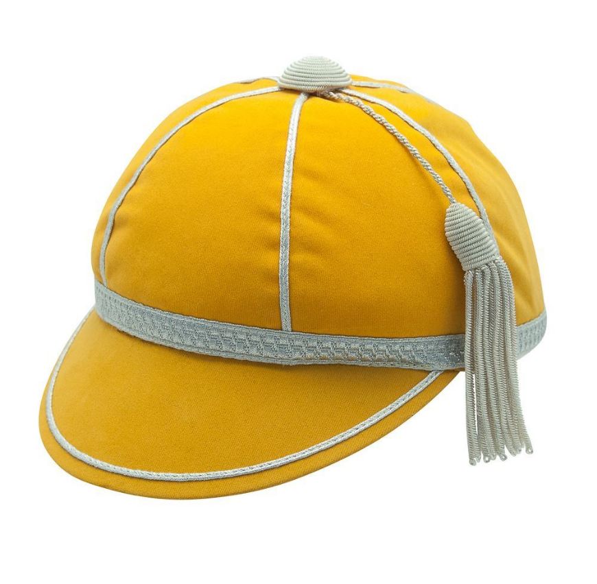 Picture of Honours Cap Dark Gold With Silver Trim