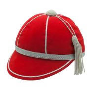 Picture of Honours Cap Red With Silver Trim