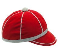 Picture of Honours Cap Red With Silver Trim