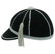 Honours Cap Black With Silver Trim left side view