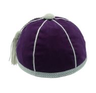 Picture of Honours Cap Purple With Silver Trim