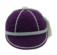 Picture of Honours Cap Purple With Silver Trim