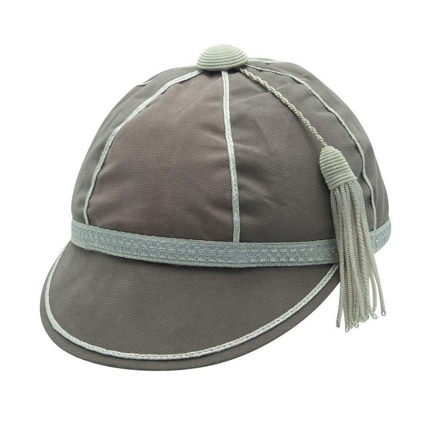 Picture of Honours Cap Warm Grey With Silver Trim