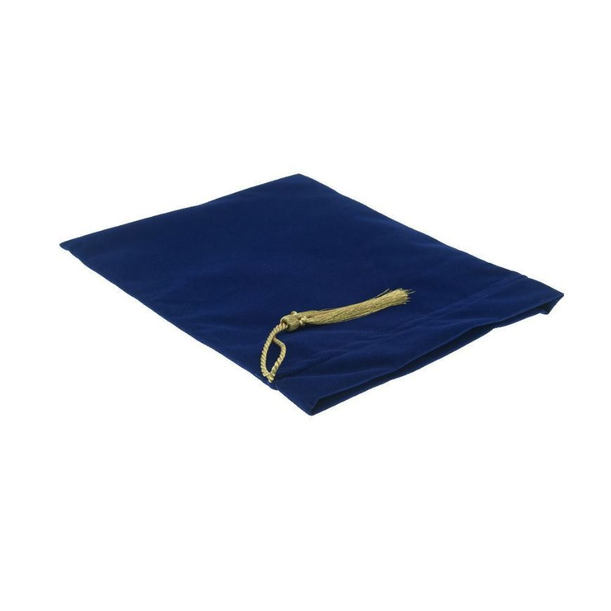 Picture of Honours Cap Felt Presentation Pouch with Gold Trim