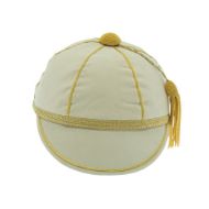 Cream Honours Cap with Gold Trim
