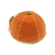 Picture of Honours Cap Orange With Gold Trim