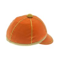 Picture of Honours Cap Orange With Gold Trim