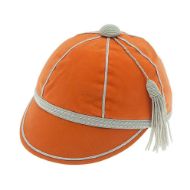 Picture of Honours Cap Orange With Silver Trim